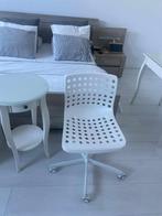 Meubles IKEA, Maison & Meubles, Enlèvement, Comme neuf, Blanc, Chaise de bureau