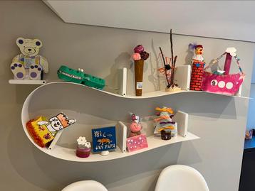 Kartell bookworm - wandplank 7 boeksteunen beschikbaar voor biedingen