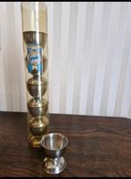 6 vintage eierdopjes Reppel, Ophalen, Metaal