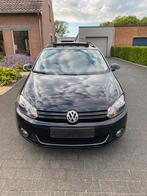 VW Golf 6 1.6TDI Highline Variant Pano/Navi/Pdc euro 5, Achat, Entreprise, Alcantara, Noir