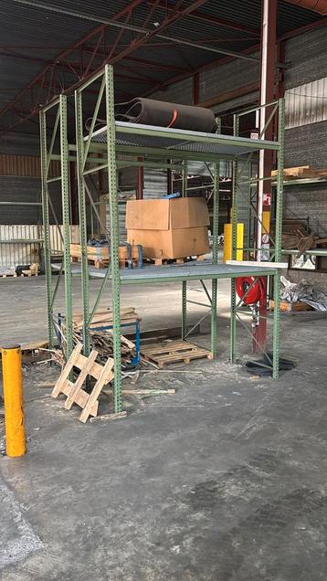 >51 meter palletstelling 4.25m hoog 2.7m breed 1.1m diep beschikbaar voor biedingen