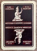 Speelkaart FIJNE LIKEUREN/P.HOPPE/Amsterdam, Verzamelen, Speelkaarten, Jokers en Kwartetten, Ophalen of Verzenden, Zo goed als nieuw