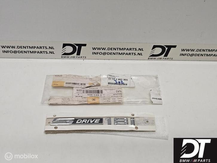 Embleem S DRIVE 18I BMW X1 E84 51147362663, Auto-onderdelen, Klein materiaal, BMW, Nieuw, Ophalen of Verzenden