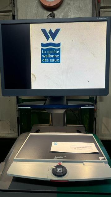 loupe de lecture Optelec clearview+, Enlèvement, Utilisé, Loupe