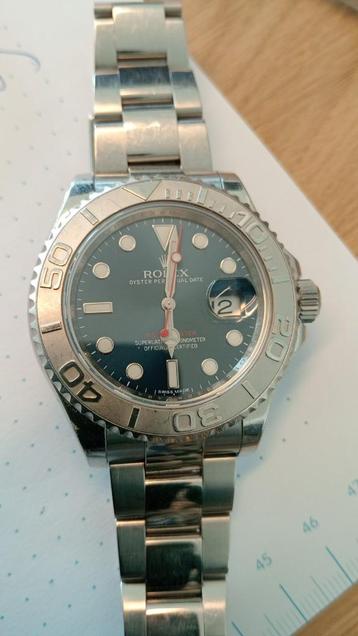 Rolex yacht master, Gebruikt, Polshorloge, Ophalen of Verzenden, Rolex
