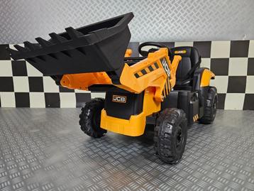 Kindertractor JCB - shovel - met RC - 10% KERST KORTING beschikbaar voor biedingen