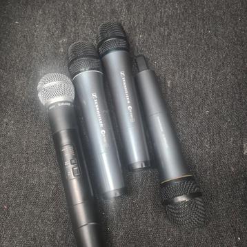 SHURE / SENNHEISER   losse  draadloze microfoons beschikbaar voor biedingen