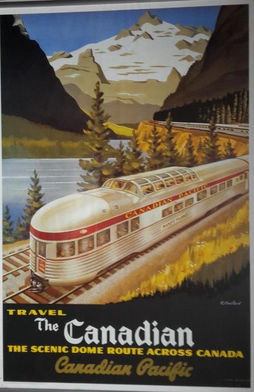 Affiches et divers chemins de fer, Collections, Trains & Trams, Comme neuf, Train, Enlèvement ou Envoi