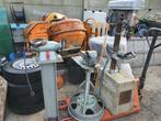 lot prof.kolomboormachine met Boorklem en lamp. & slijpmolen, Ophalen, 600 watt of meer, Variabele snelheid, Zo goed als nieuw