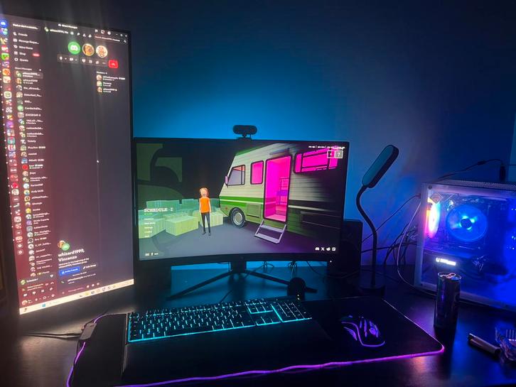 Gaming setup Rtx 3070, Computers en Software, Desktop Pc's, Zo goed als nieuw, Gaming, Ophalen