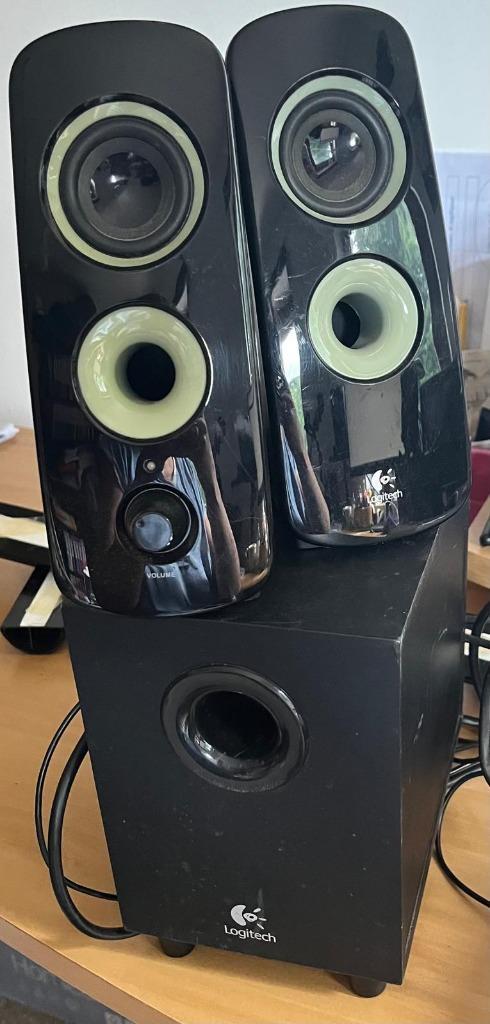 Logitech Z323 2.1-luidsprekers — Zeer goede staat, Computers en Software, Pc speakers, Gebruikt, Audiokanaal 2.1, Ophalen of Verzenden