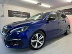 Peugeot 308 GT Line, CUIRE, NAVI, GARANTIE 1AN (bj 2018), Auto's, 118 g/km, 1380 kg, Gebruikt, 1199 cc