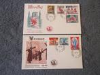 België OCB 1082/88 - First Day Covers - (F6), Ophalen of Verzenden, Gestempeld, 1e dag stempel