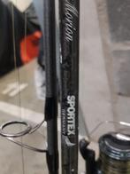 2 karperhengels  merk sportex zonder molens, Watersport en Boten, Hengelsport | Karpervissen, Ophalen, Zo goed als nieuw, Werphengel