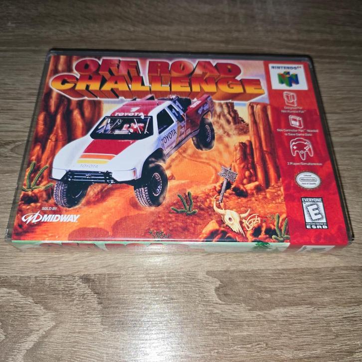 Off Road Challenge N64 Game Case, Games en Spelcomputers, Games | Nintendo 64, Zo goed als nieuw, Verzenden