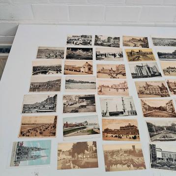 41 oude postkaarten Oostende 1900-1930 gelopen/ongelopen beschikbaar voor biedingen