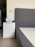 2 Ikea nachtkastjes MALM, Huis en Inrichting, Slaapkamer | Nachtkastjes, Gebruikt, Ophalen
