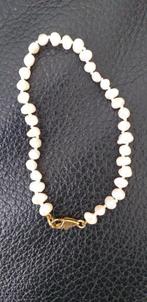Vtg.Parels Armbantje 18 k gold Sluitting., Ophalen of Verzenden
