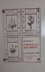 Poster ‘Hommage aan Jos Aerts’  1982, Verzamelen, Posters, Ophalen of Verzenden, Zo goed als nieuw, Rechthoekig Staand, Dier of Natuur