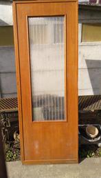 Dubbele deur met glas, Doe-het-zelf en Bouw, Ophalen, Gebruikt, Binnendeur, 200 tot 215 cm