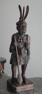 Statue africaine (Congo), Enlèvement ou Envoi