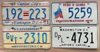 nummerplaat nummerplaten USA  plaque immatriculation, Ophalen of Verzenden, Gebruikt