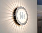 Paulmann Huisnummerlamp – RVS/Wit – LED – IP44, Ophalen of Verzenden, Nieuw