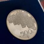 Munt / België / 500 frank / Zilveren versie! / B-E / 1980, Postzegels en Munten, Zilver, Ophalen of Verzenden, Losse munt, Zilver