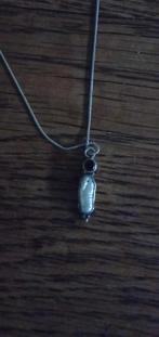 ketting, Handtassen en Accessoires, Kettingen, Ophalen, Gebruikt, Zilver