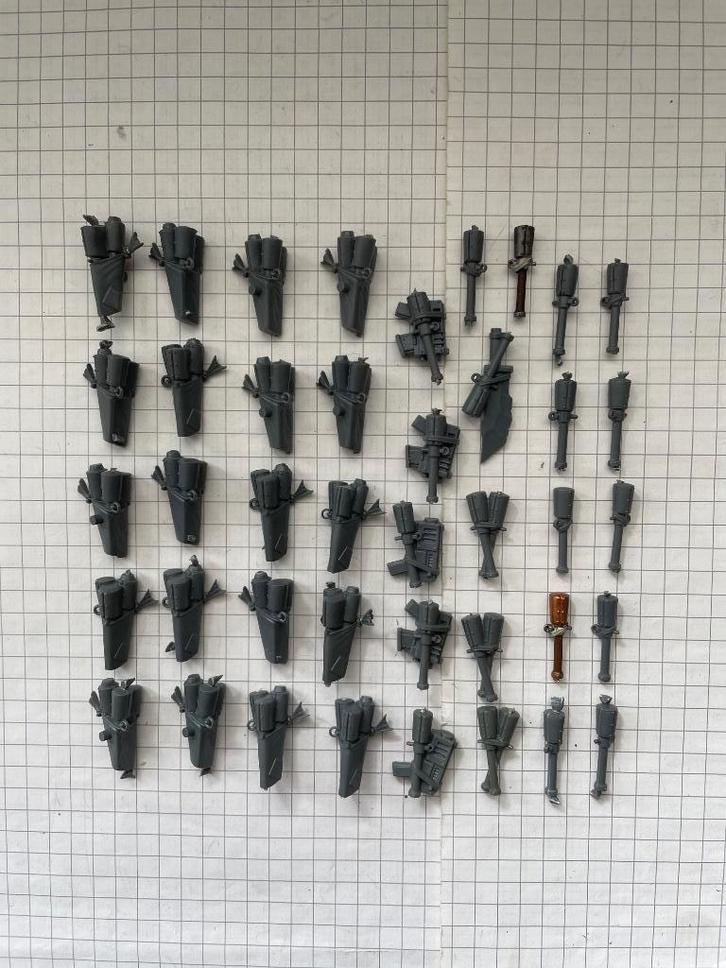 Lot de grenades Orks pour Warhammer 40000/OPR, Hobby en Vrije tijd, Wargaming, Gebruikt, Warhammer 40000, Accessoires, Ophalen of Verzenden