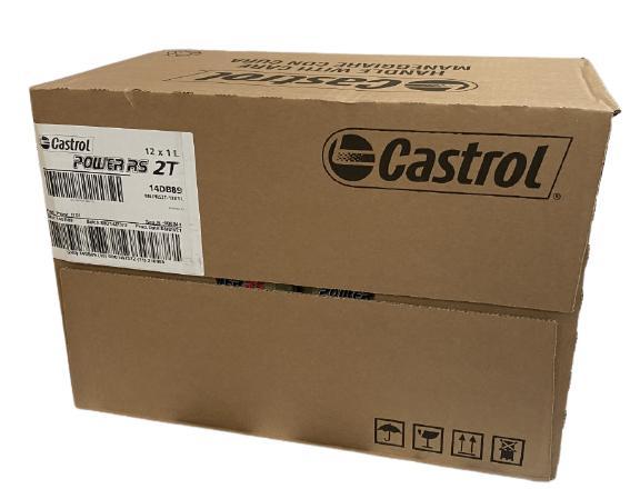 Castrol Power RS 2T volle doos (12x1L), Motoren, Onderdelen | Overige, Nieuw, Verzenden
