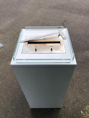 Bio ethanol brander Bioblaze op decoratieve staander, Huis en Inrichting, Haarden, Ophalen, Gebruikt, Vrijstaande haard, Overige soorten
