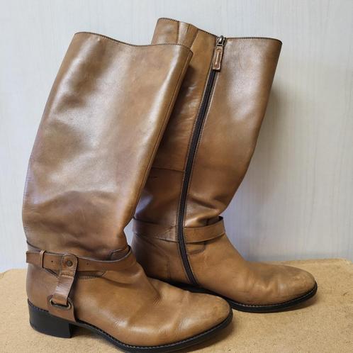 Lederen lange laarzen Bruno Premi maat 39, Kleding | Dames, Schoenen, Hoge laarzen, Bruin, Ophalen of Verzenden