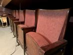 Vintage Cinema stoelen, Ophalen, Hout, Gebruikt, Vijf, Zes of meer stoelen