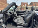 Mini Cooper carbio 1.5I "AUTOMAAT" Full-option/25 000km/2023, Auto's, Mini, 4 zetels, Cabriolet, Zwart, Leder