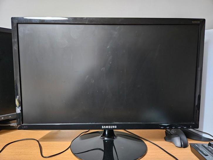 Samsung Monitor, 24 inch, Informatique & Logiciels, Moniteurs, Comme neuf, 60 Hz ou moins, HDMI, VGA, Gaming, TN, Full HD, 1 à 2 ms