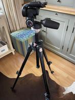 Manfrotto statief, Audio, Tv en Foto, Fotografie | Statieven en Balhoofden, Ophalen, Gebruikt, 150 tot 175 cm, Driepoot