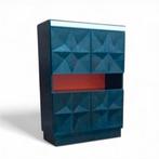Brutalist vintage dressoir van Jean Batenburg voor medio 197, Huis en Inrichting, Kasten | Schoenenkasten, Ophalen, Zo goed als nieuw