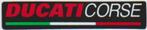 Ducati Corse sticker #6, Motos, Accessoires | Autocollants