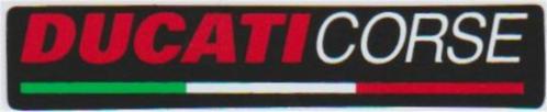 Ducati Corse sticker #6, Motoren, Accessoires | Stickers, Verzenden