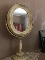 Kleine make-up spiegel, Antiek en Kunst, Ophalen, Ovaal, Minder dan 50 cm, Minder dan 100 cm