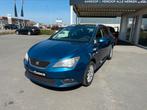 Seat Ibiza 1.6Tdi •Airco• •Cruise• [KEURING+CARPASS], Euro 5, Stof, Zwart, Blauw