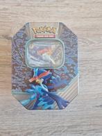 Quaquaval ex Paldea Partner Tin – Nieuw & Sealed!, Ophalen of Verzenden, Zo goed als nieuw, Booster, Foil