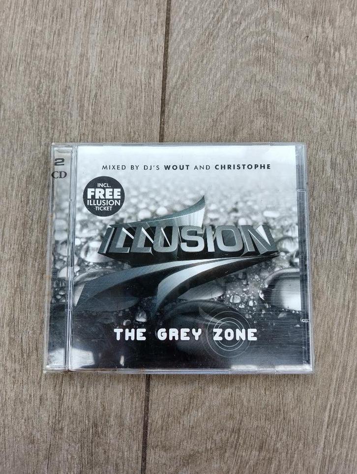 Various – Illusion - The Grey Zone dubbel cd, Cd's en Dvd's, Cd's | Dance en House, Zo goed als nieuw, Techno of Trance, Ophalen of Verzenden