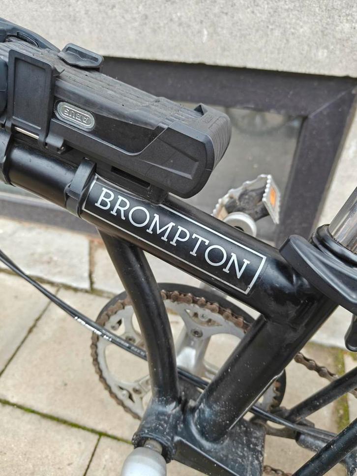 Brompton C Line (M3R) Black Edition - Inclusief Tas & Bagage, Fietsen en Brommers, Fietsen | Vouwfietsen, Zo goed als nieuw, Brompton
