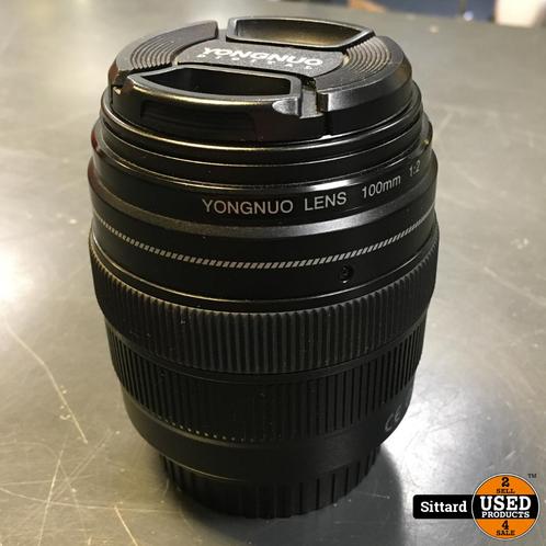 Yongnuo EF 100mm F2.0 autofocus lens voor Canon EF EF-S, Audio, Tv en Foto, Foto | Lenzen en Objectieven, Zo goed als nieuw, Ophalen of Verzenden