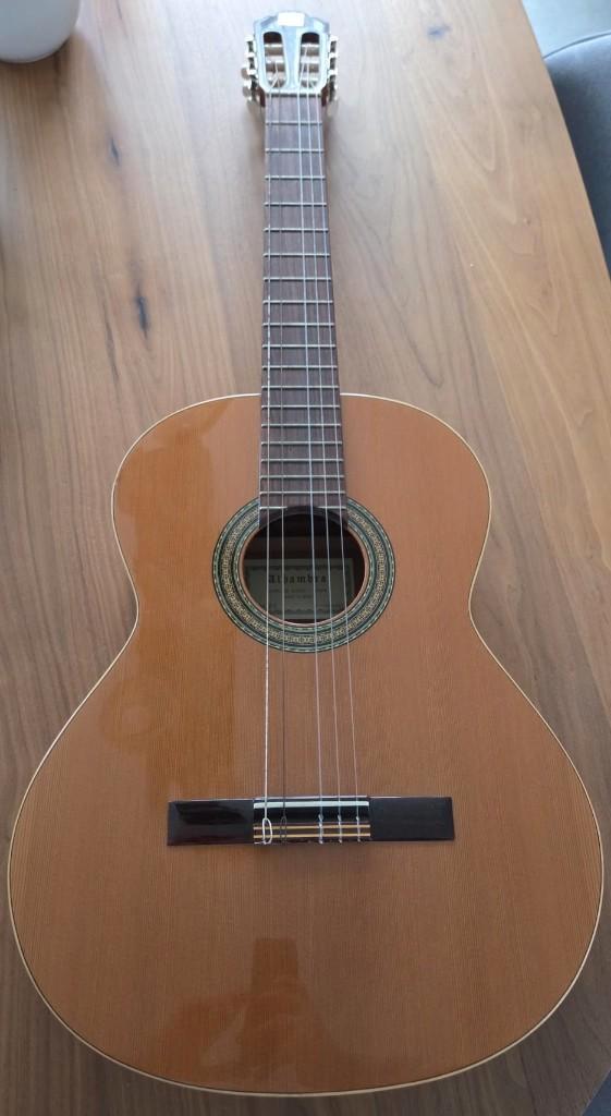 Alhambra Mod 2C, Muziek en Instrumenten, Snaarinstrumenten | Gitaren | Akoestisch, Zo goed als nieuw, Klassieke of Spaanse gitaar