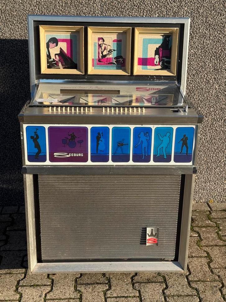 JUKEBOX: Seeburg model S-100 juke-box, Collections, Machines | Jukebox, Utilisé, Seeburg, 1960 à 1970, Enlèvement