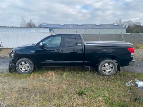 Toyota Tundra 5.7L V8 LPG met schade, Autos, Toyota, Particulier, Tundra, LPG, SUV ou Tout-terrain, Automatique, Noir, Beige, Cuir