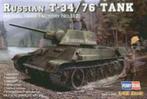 HOBBY BOSS 84808 RUSSIAN T-34/76 TANK MODEL 1943 ECH. 1/48, 1:32 tot 1:50, Nieuw, Overige merken, Ophalen of Verzenden